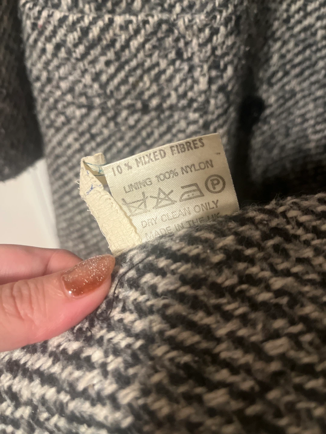 Mixed Fibres Coat, Made in the UK - photo 2