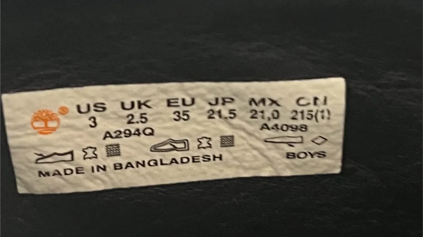 Timberland NBA Toronto Raptors Boots - Size 3 Youth image indicator(5)