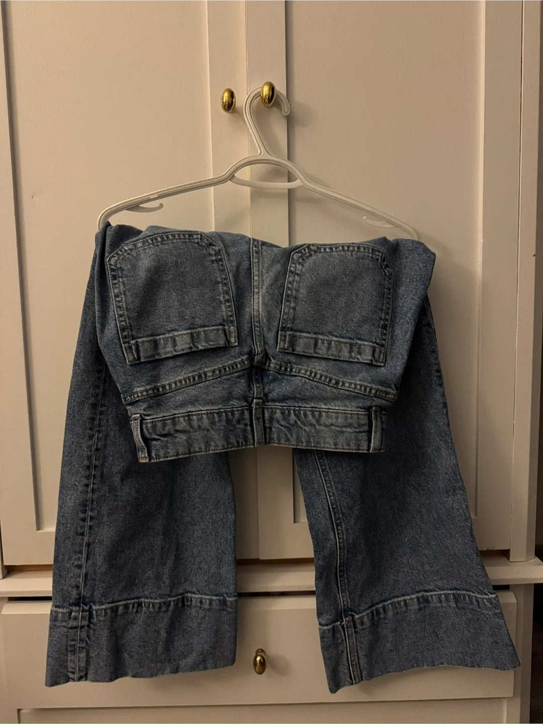 H&M Wide Leg Jeans - Blue