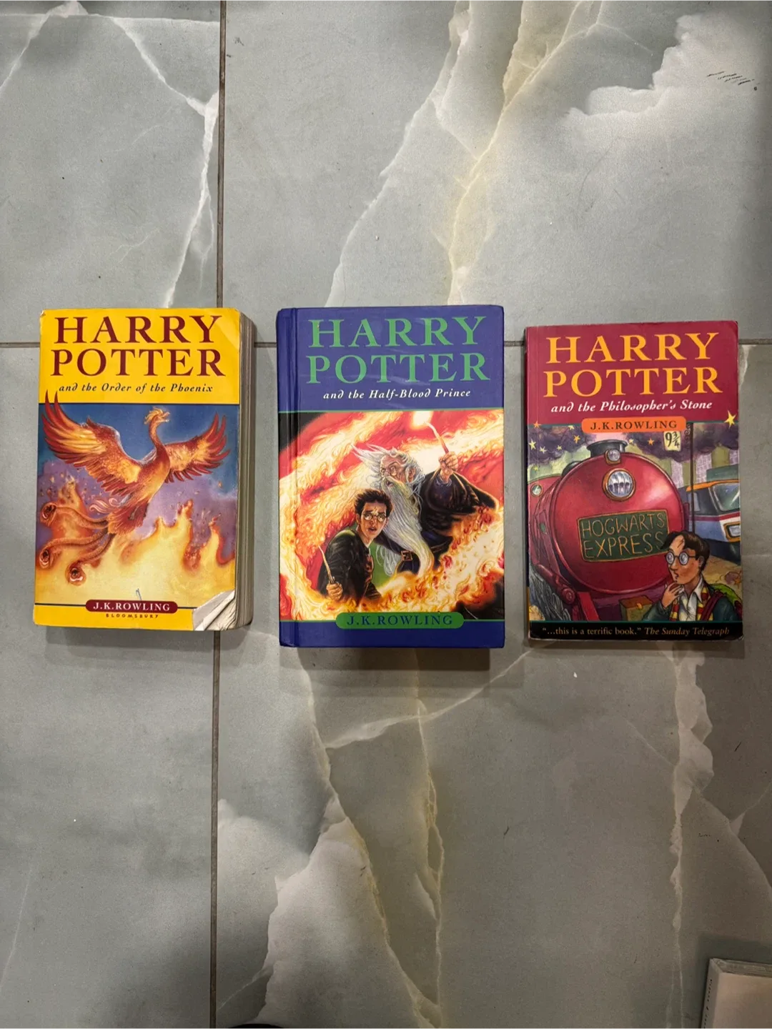 Harry Potter Order of the Phoenix and Half-Blood Prince