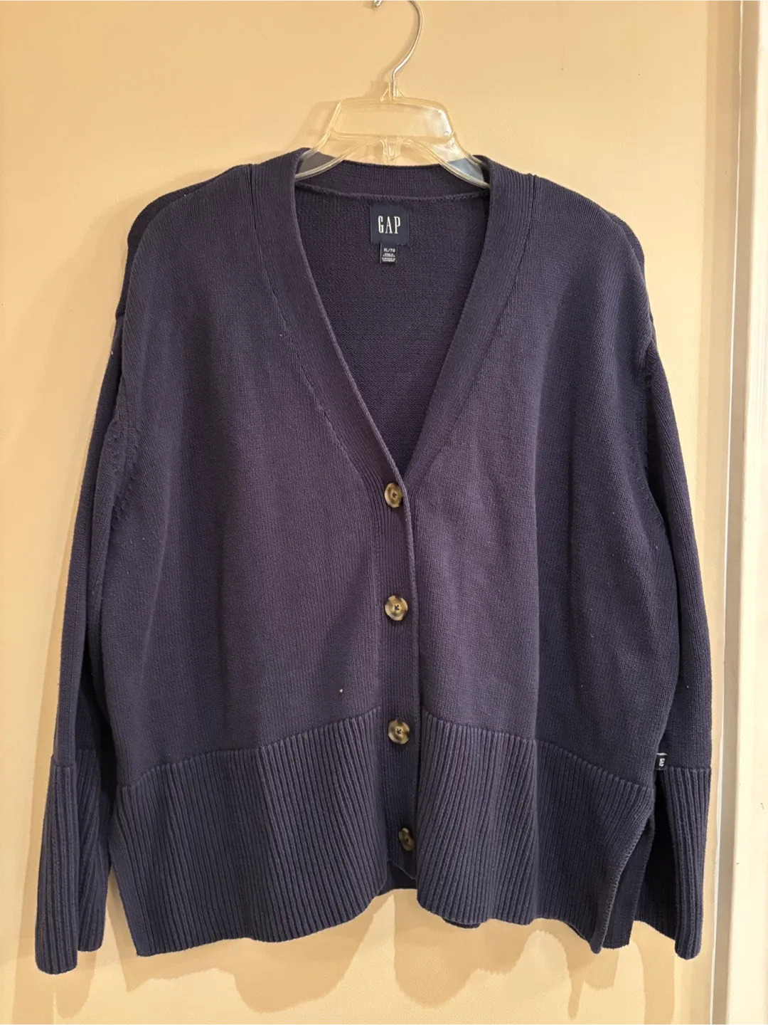Gap Cardigan - XL - Navy Blue 🥕 image indicator(2)