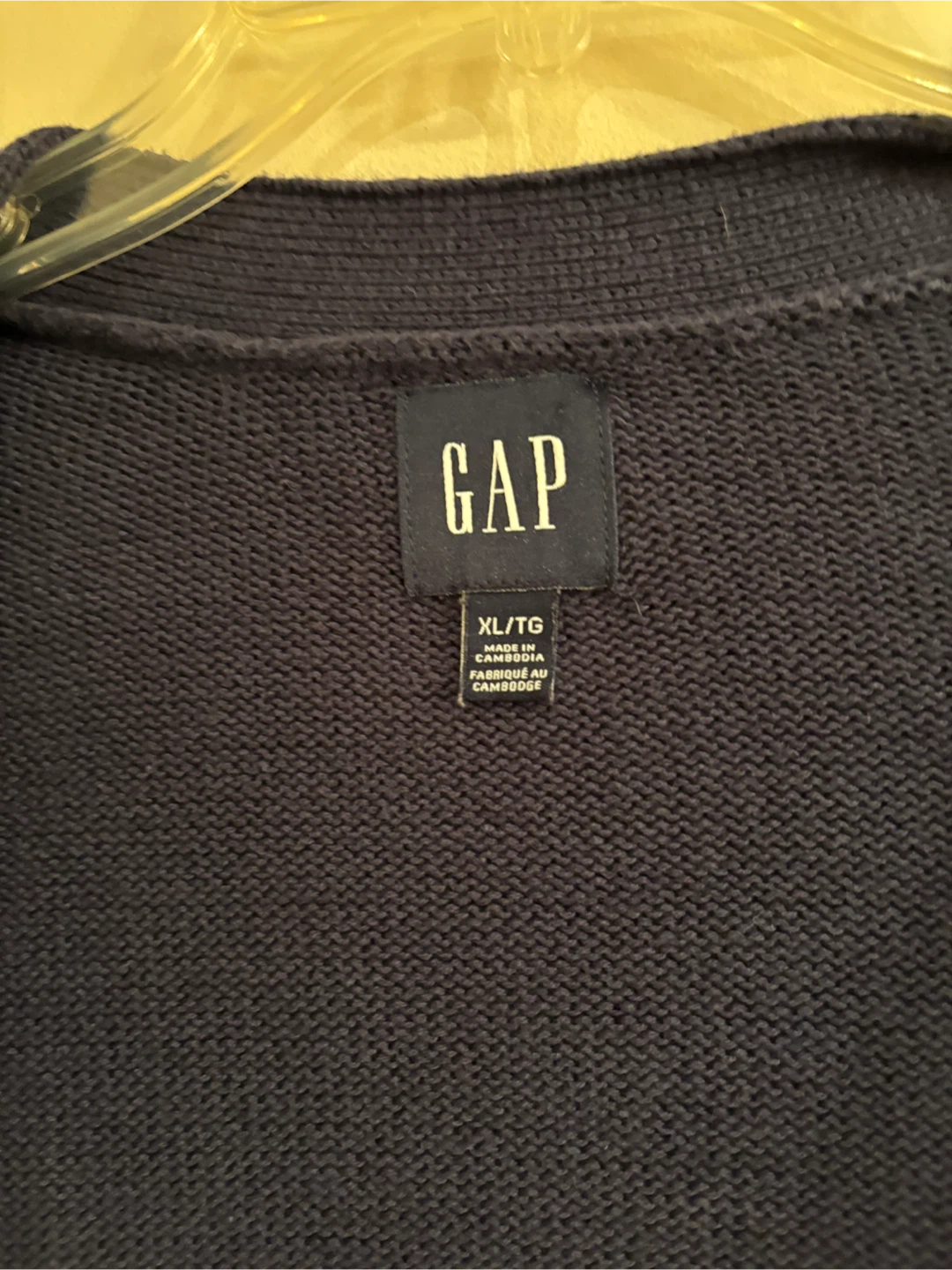 Gap Cardigan - XL - Navy Blue 🥕 - photo 5