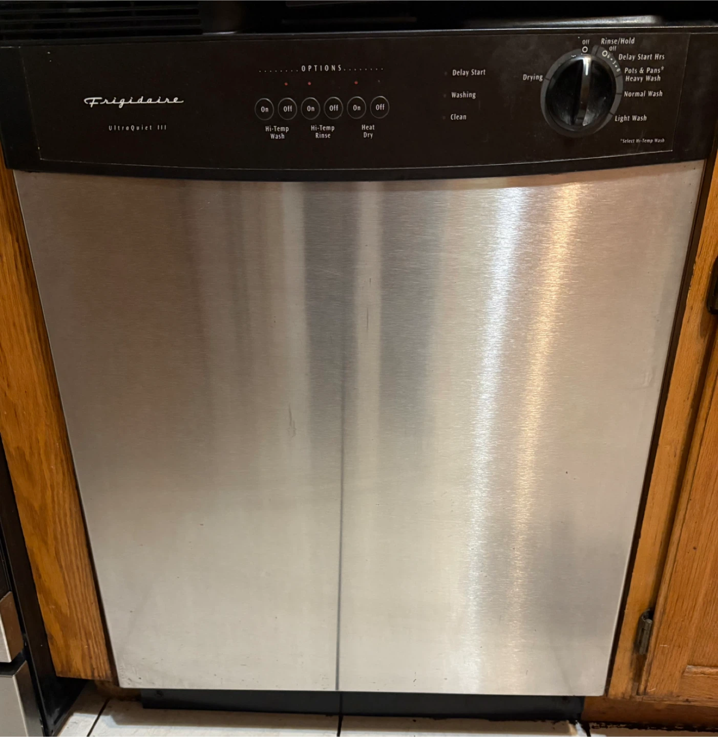 Frigidaire UltraQuiet III Dishwasher