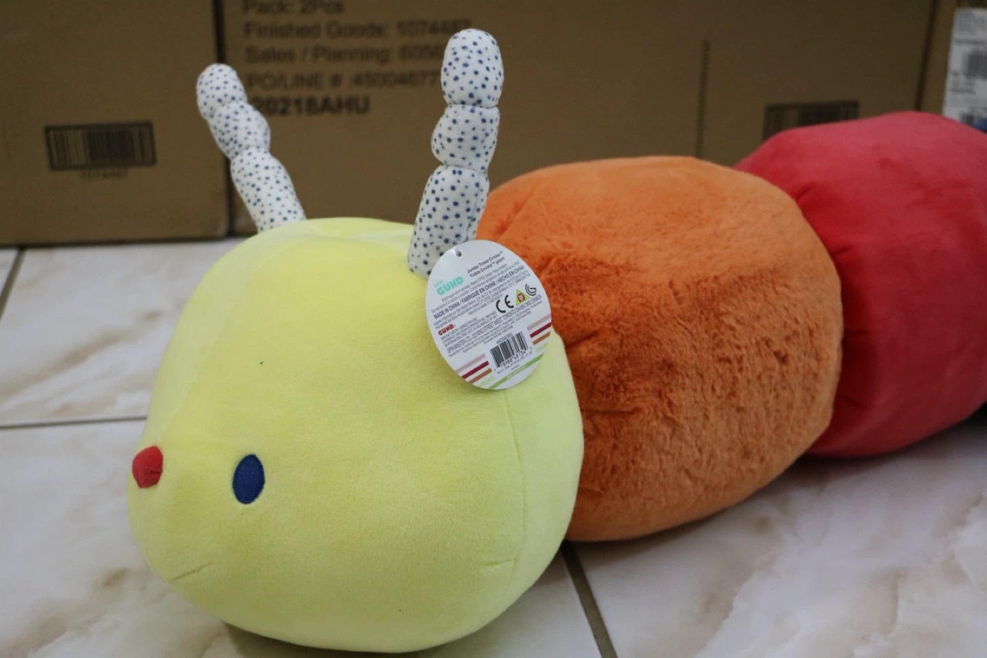 Colorful Plush Caterpillar Stuffed Toy 40 Inch - photo 2