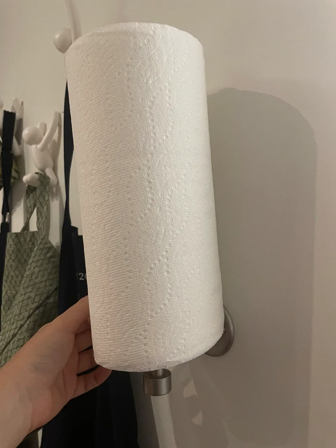 Umbra Versa Wall Mount Paper Towel Holder - Nickel image indicator(2)