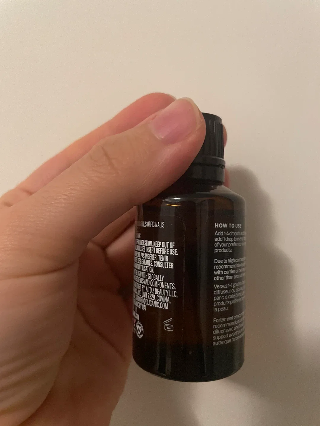 Cliganic Organic Rosemary Essential Oil, 1 fl oz image indicator(3)