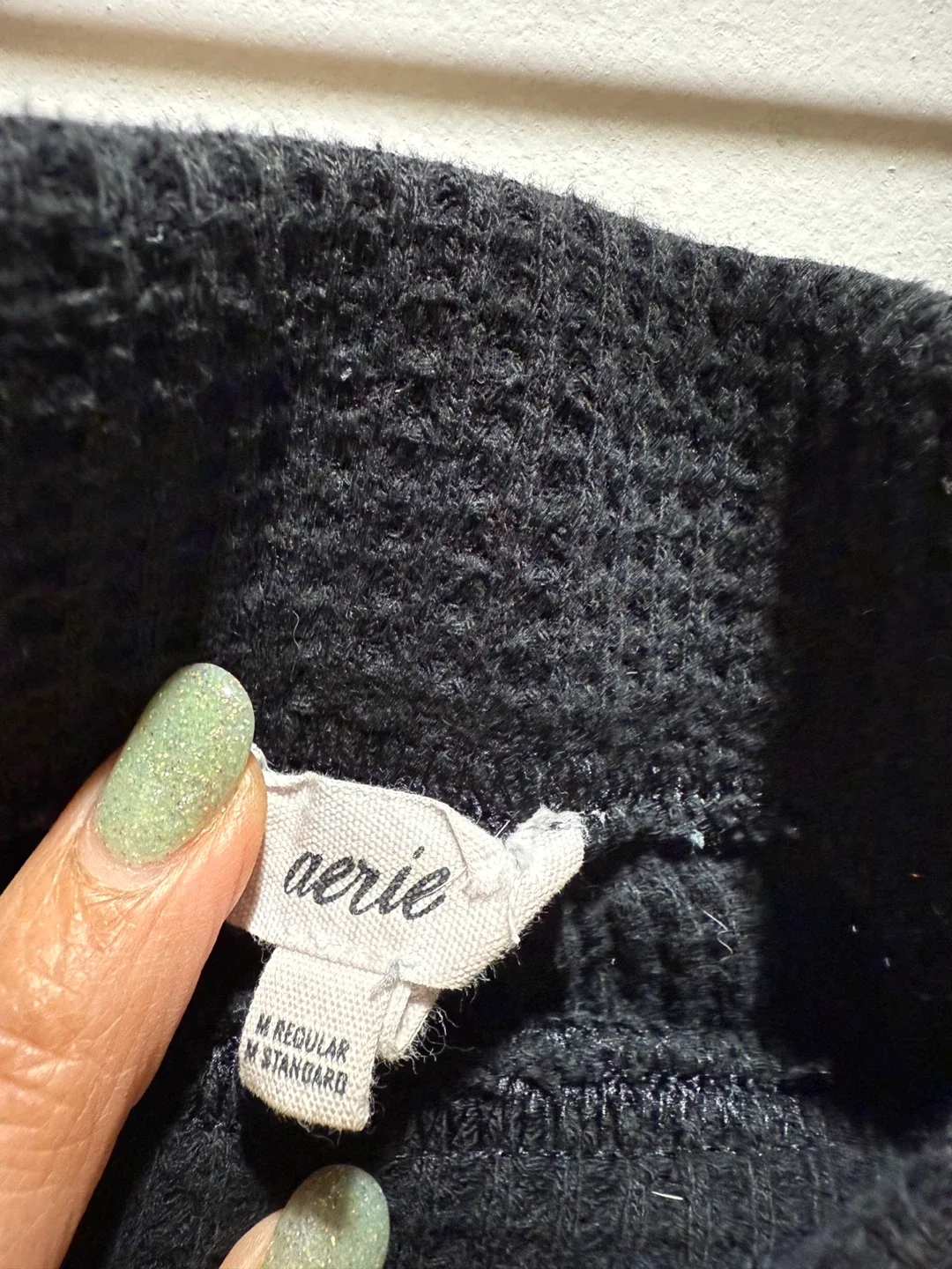 Aerie casual wear (M)Forever 21 Black Shorts Size L image indicator(2)