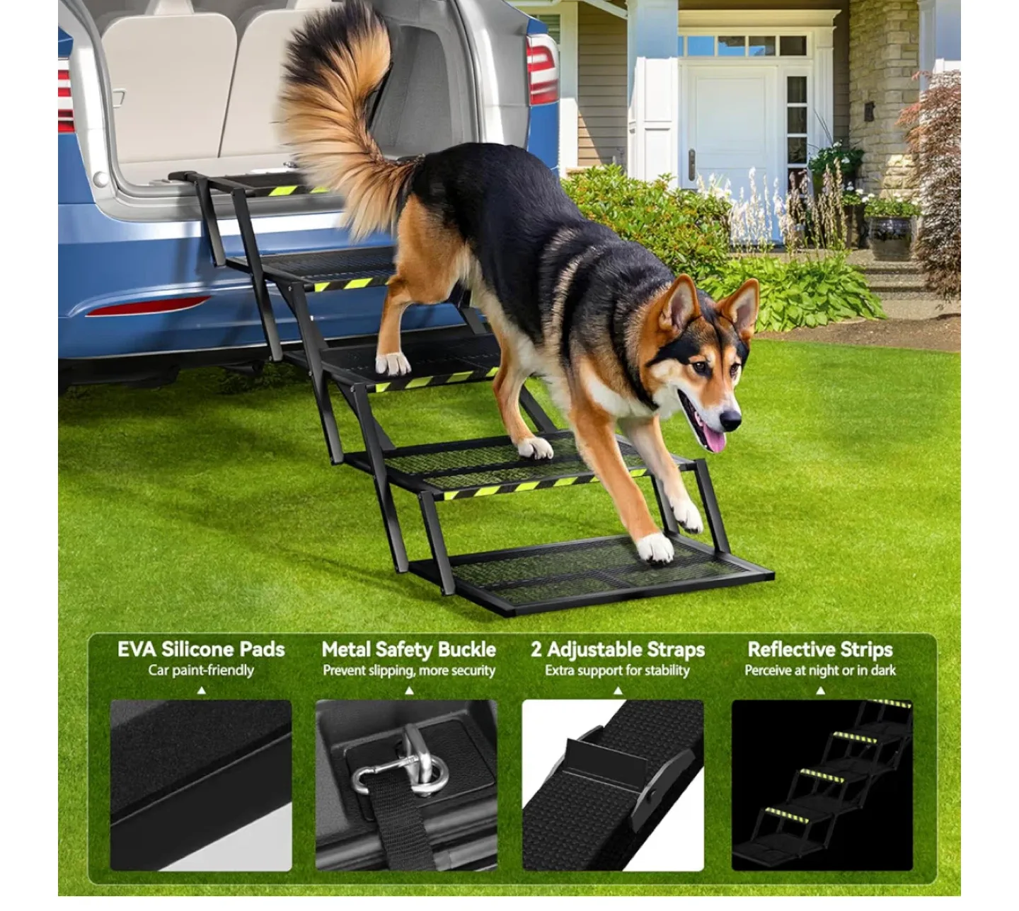 Portable Folding Dog Steps image indicator(5)