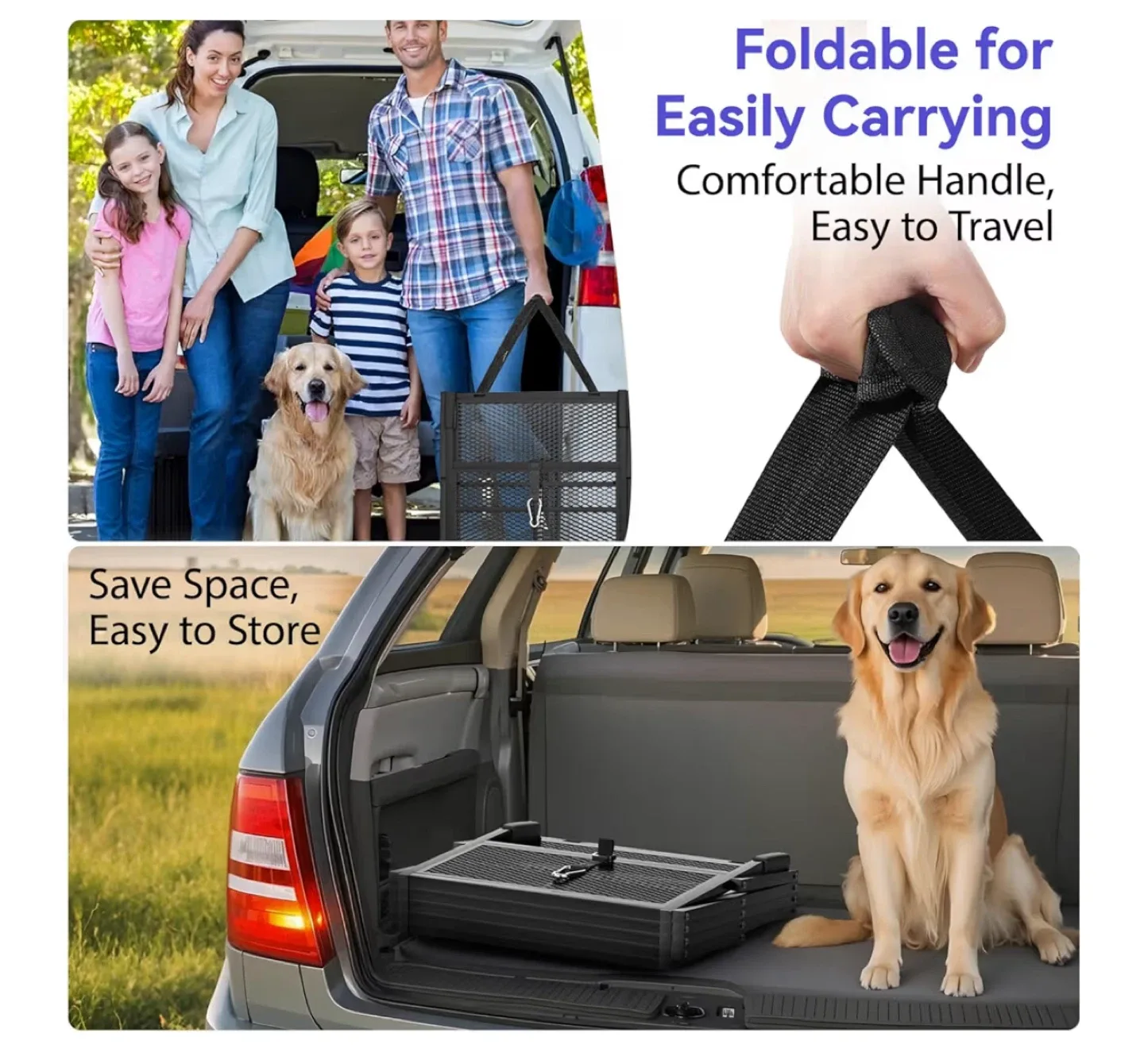 Portable Folding Dog Steps image indicator(7)