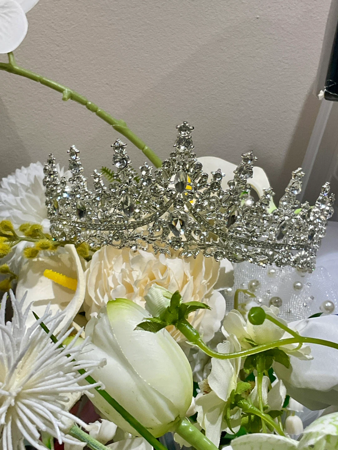 🥕BOGO💕 Crystal Wedding Tiara - photo 2