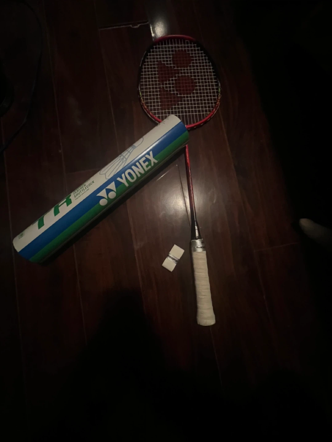 Yonex Nanoflare GS Badminton Racquet + Shuttlecock and grip