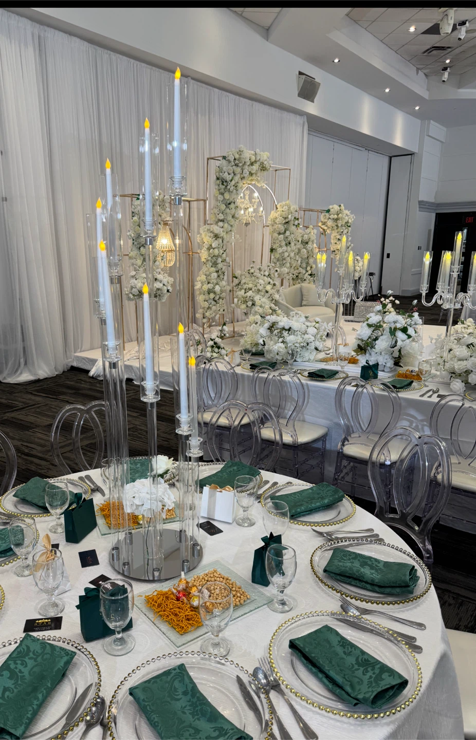 Stage (Wedding decor )panels,centrepieces,backdrops - photo 4