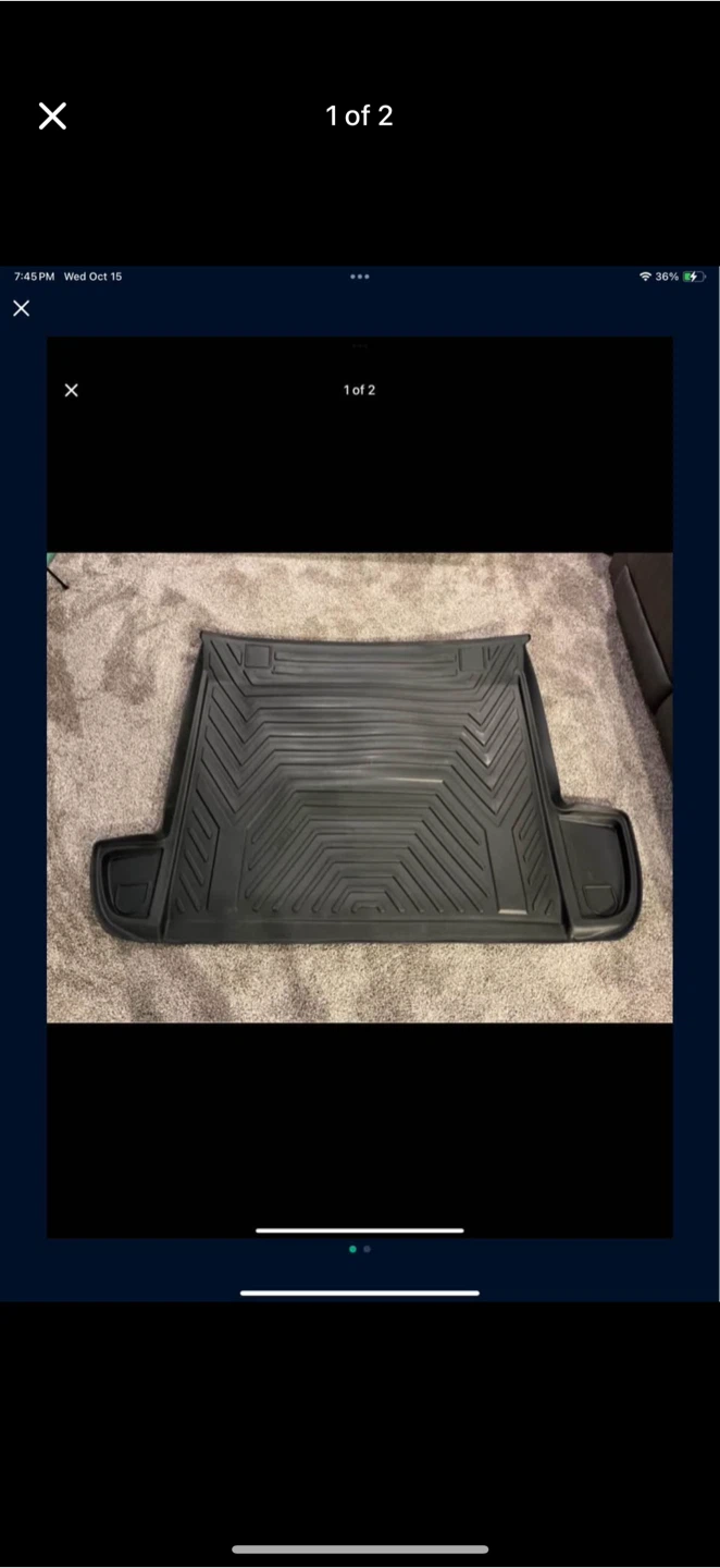 Toyota 4Runner 2010-24 5 Passenger All Weather Cargo Liner
