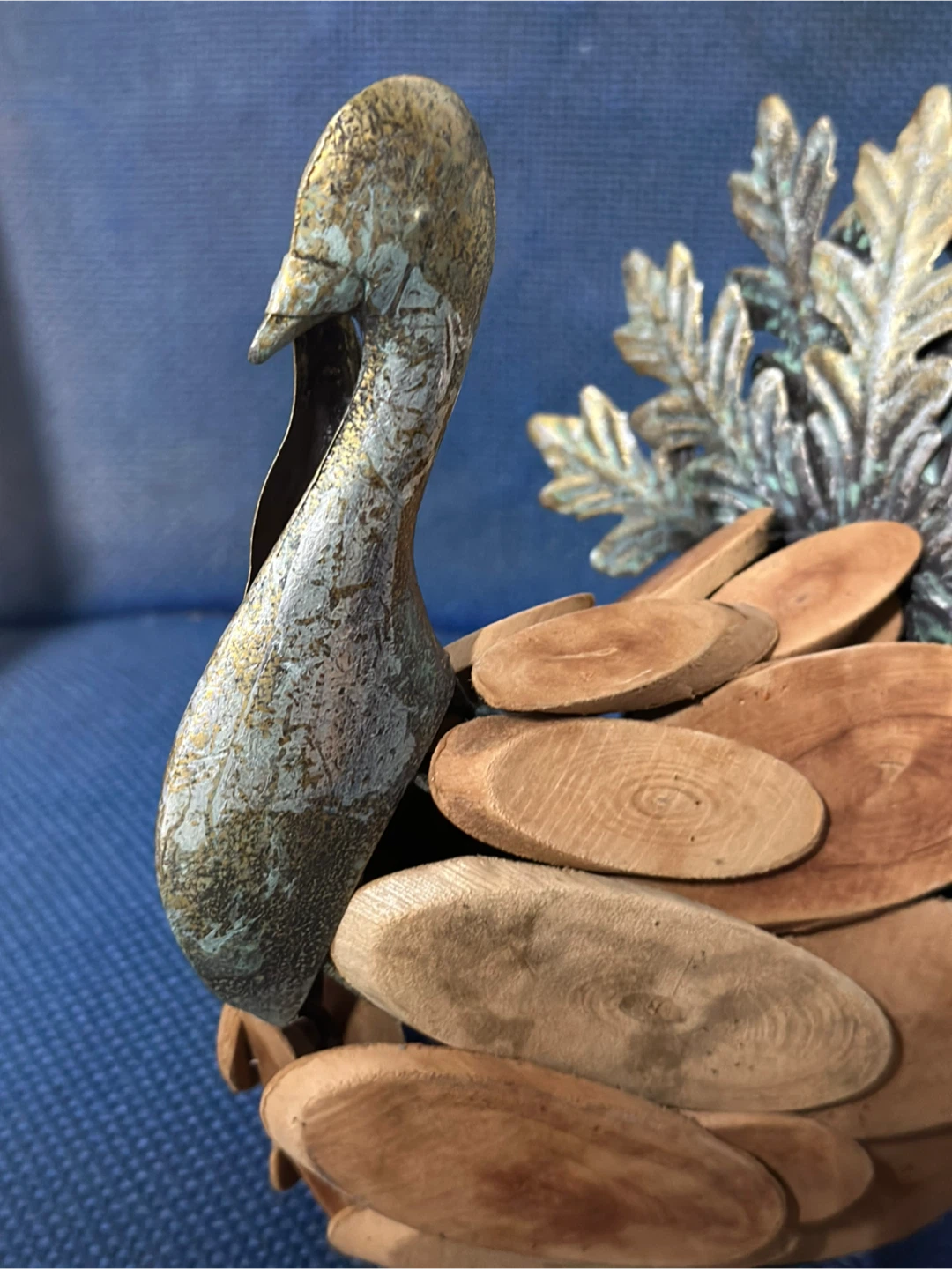 Thanksgiving Turkey Rustic Figurine - photo 2