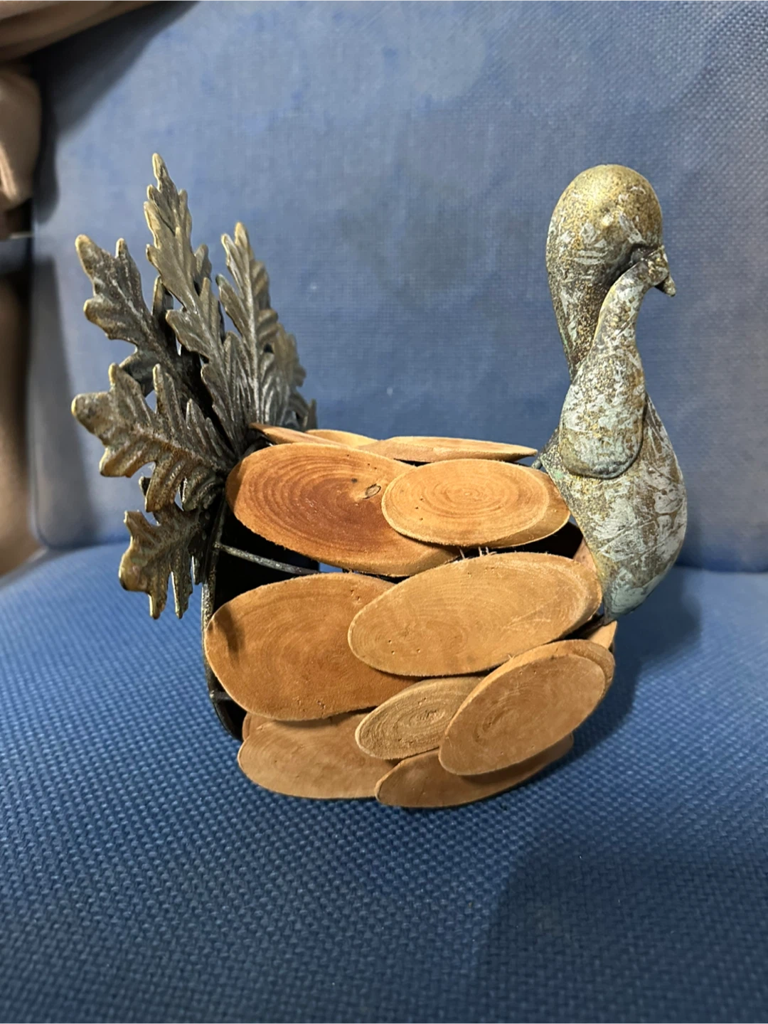 Thanksgiving Turkey Rustic Figurine - photo 5