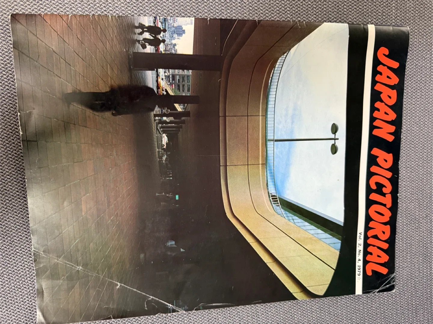 Vintage "Japan Pictorial" magazine, Vol. 2, No. 4, 1979.