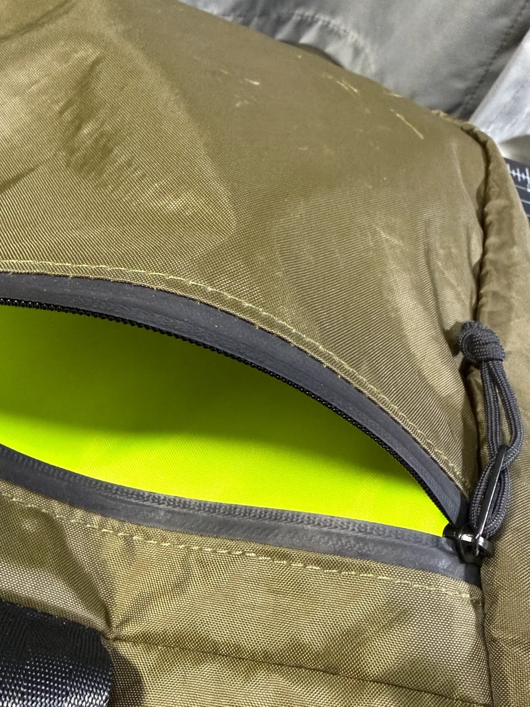 North St. Bags Commuter Micro Pannier 14L Olive - USED image indicator(8)