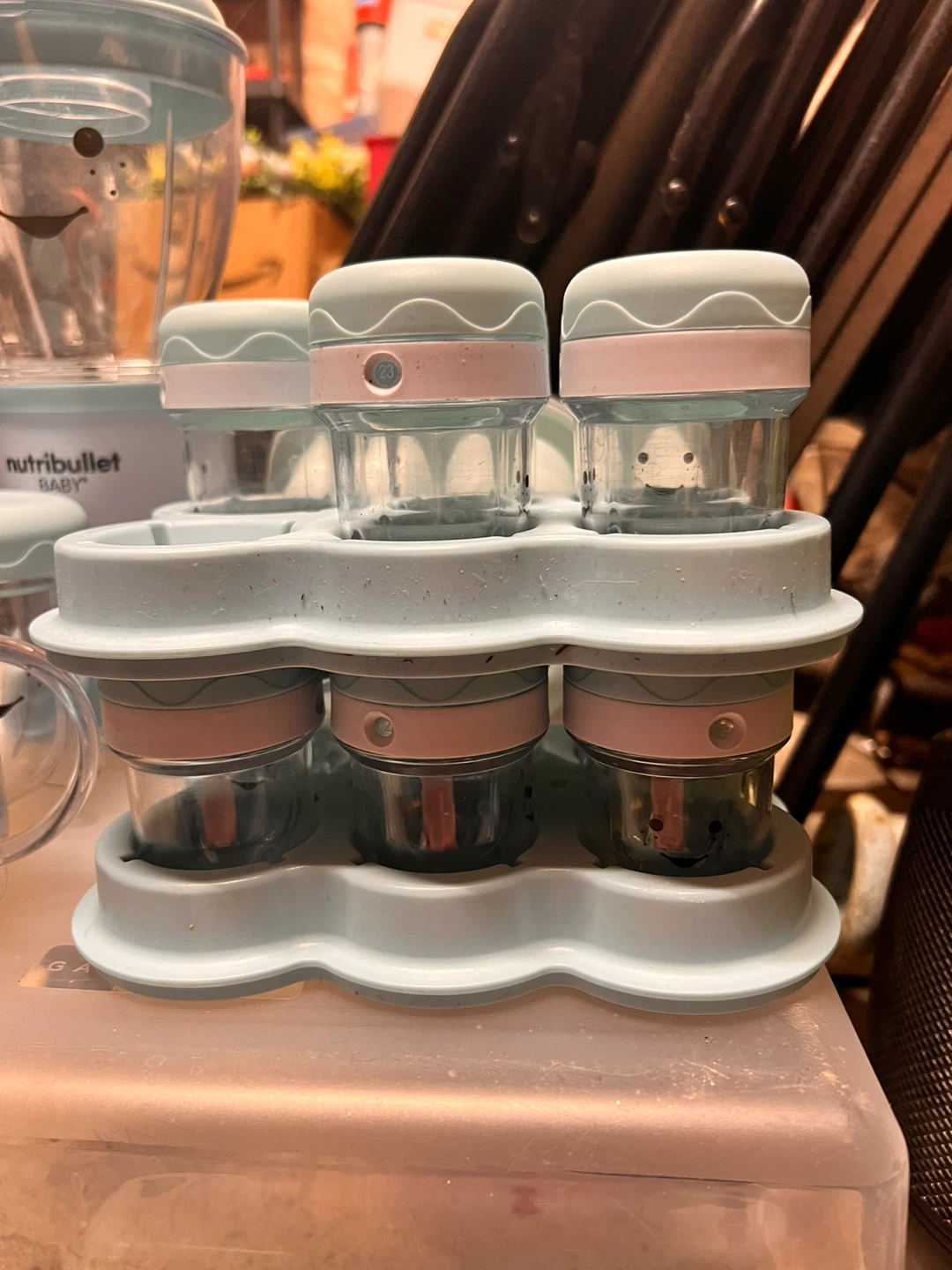 Baby bullet and containers - photo 2
