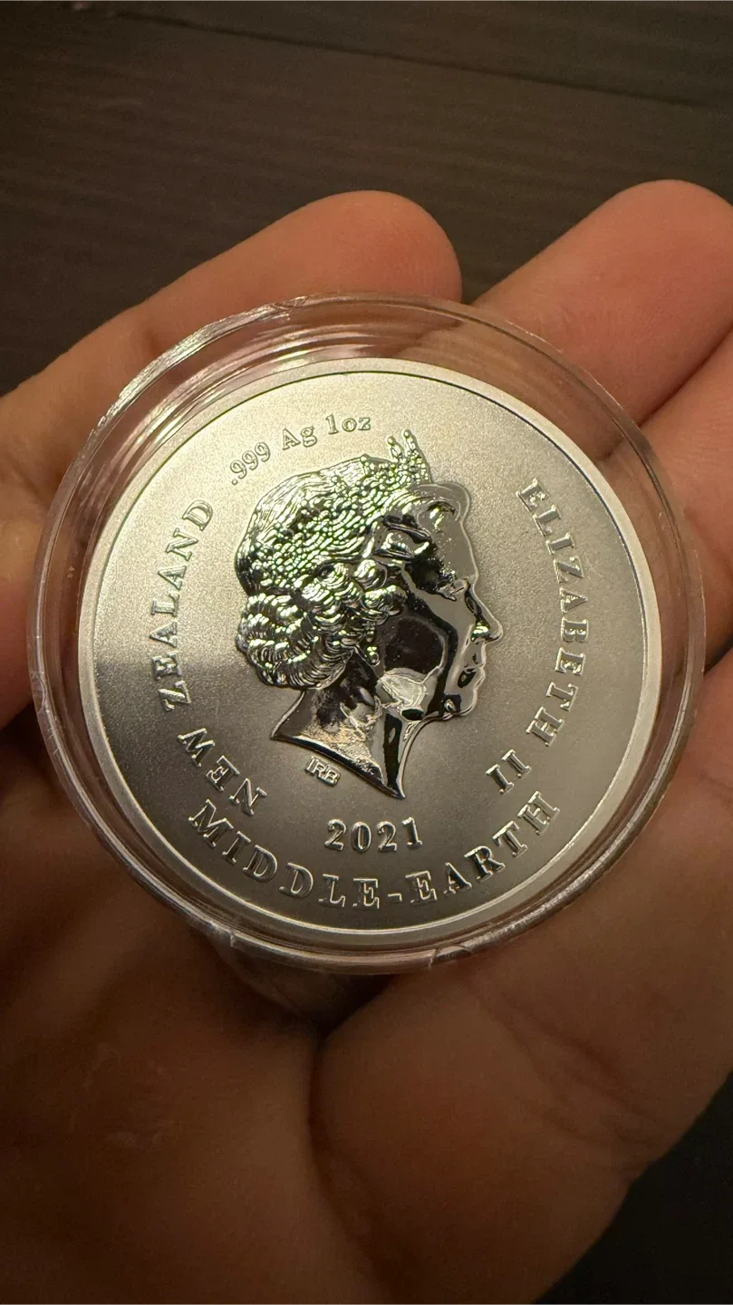 Lord of the Rings 20th Anniversary Silver Coin 🥕 image indicator(2)