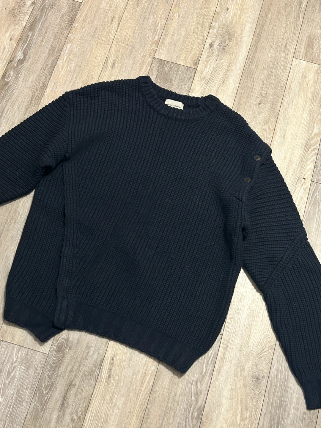 Solid Homme Knit Sweater - Size 46