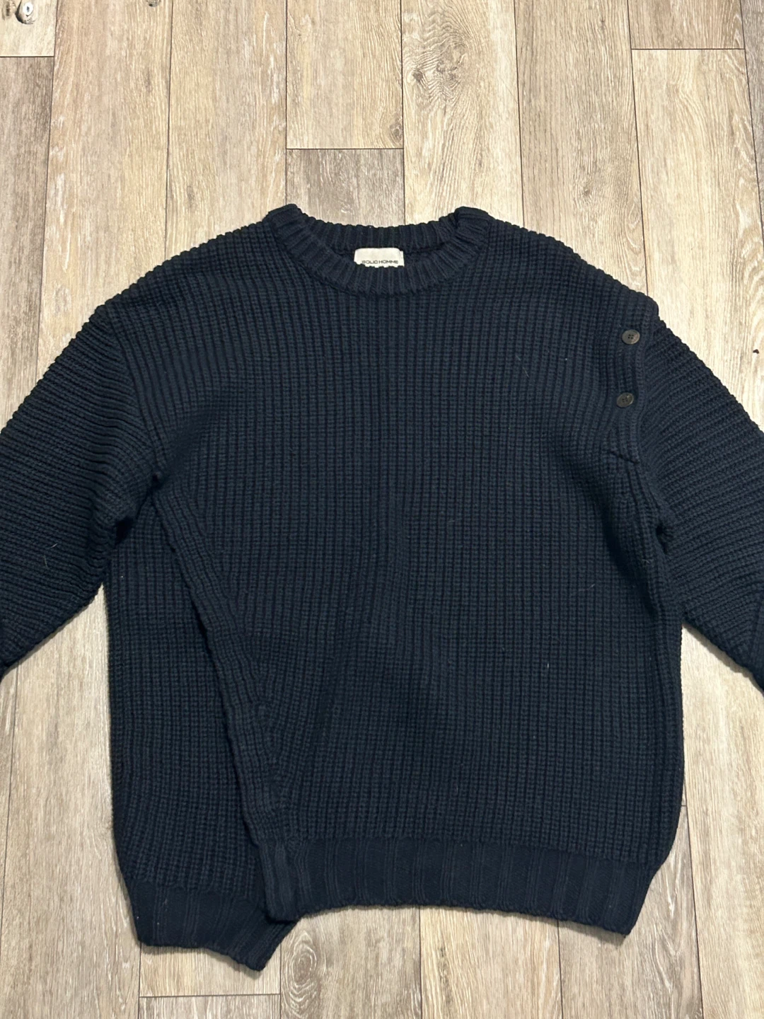 Solid Homme Knit Sweater - Size 46 - photo 2
