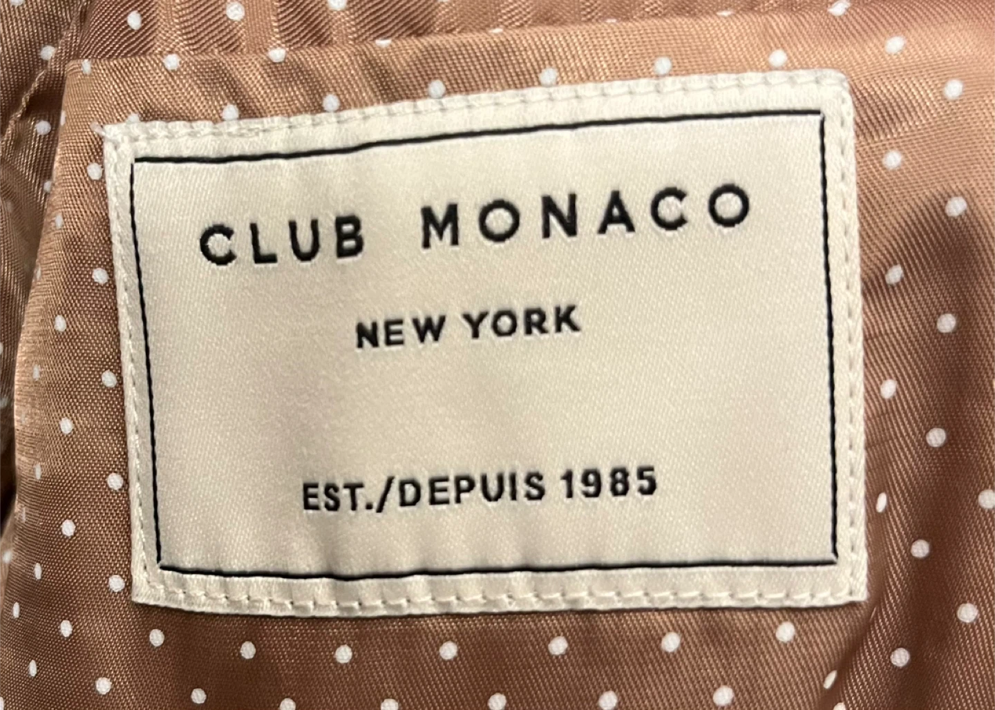 Club Monaco Camel Coat - Size M - photo 3