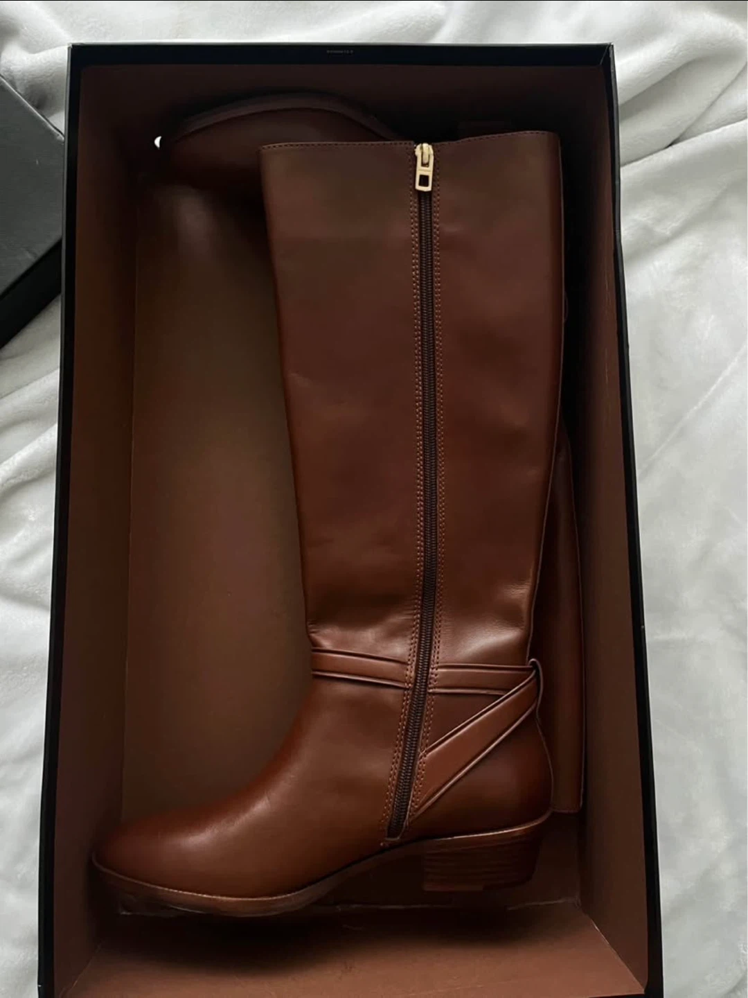 Coach Brown Leather Riding Boots in Box 8.5w - photo 3