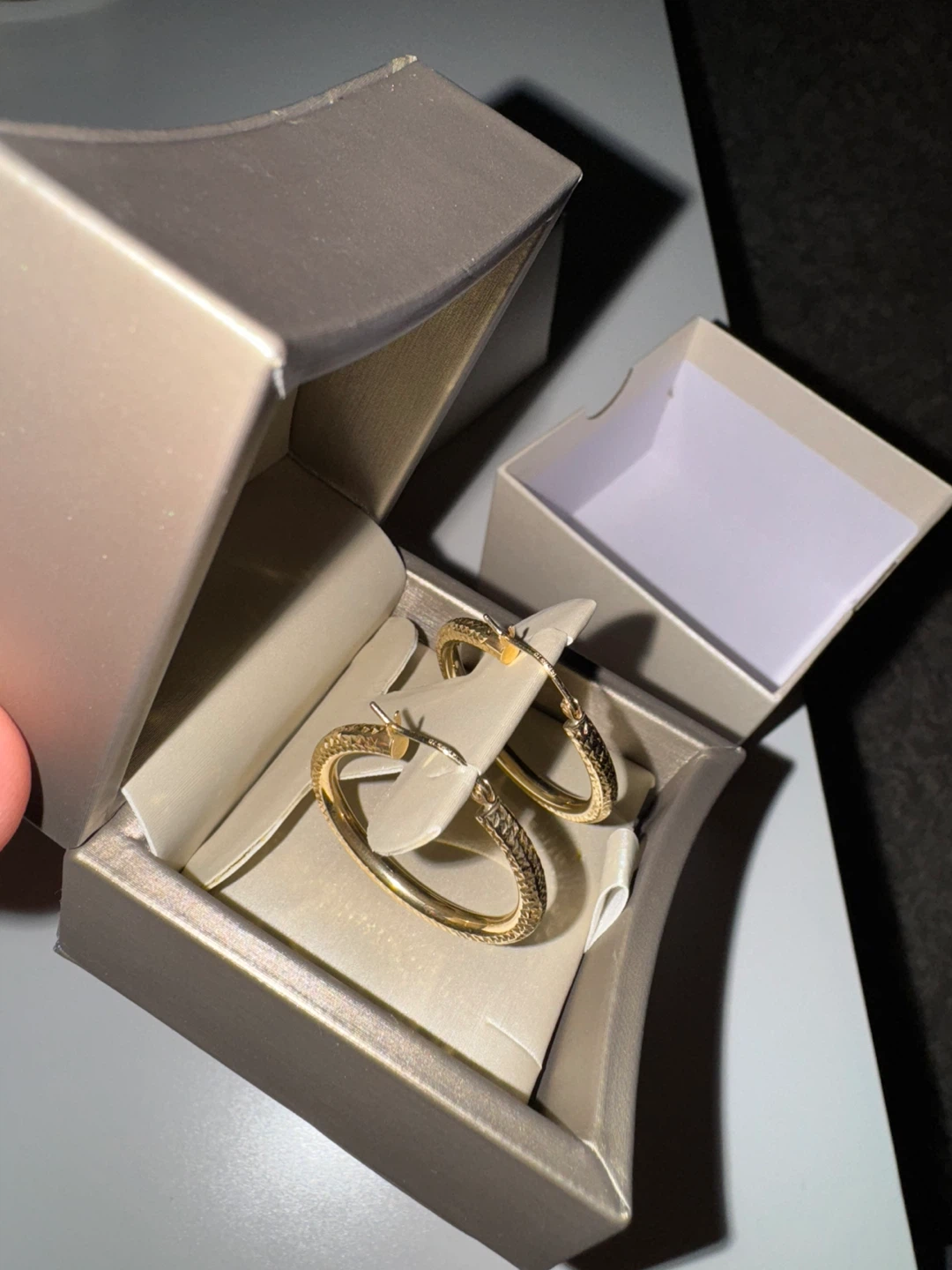 14 CARAT 5 GRAM Diamon Gold  Earrings - photo 4