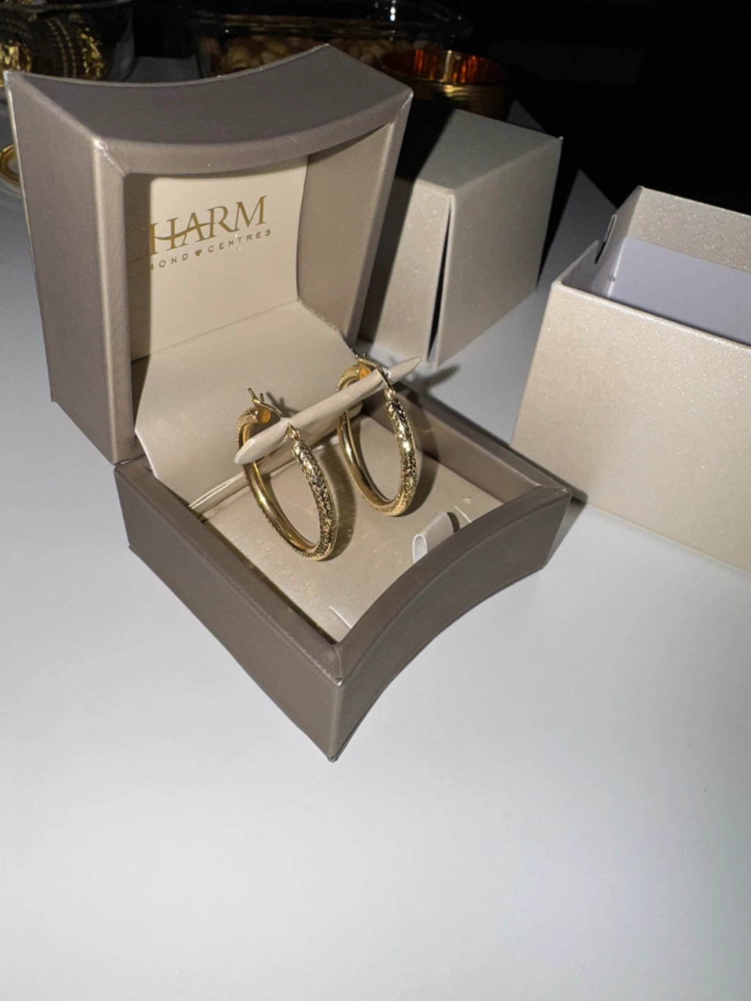 14 CARAT 5 GRAM Diamon Gold  Earrings