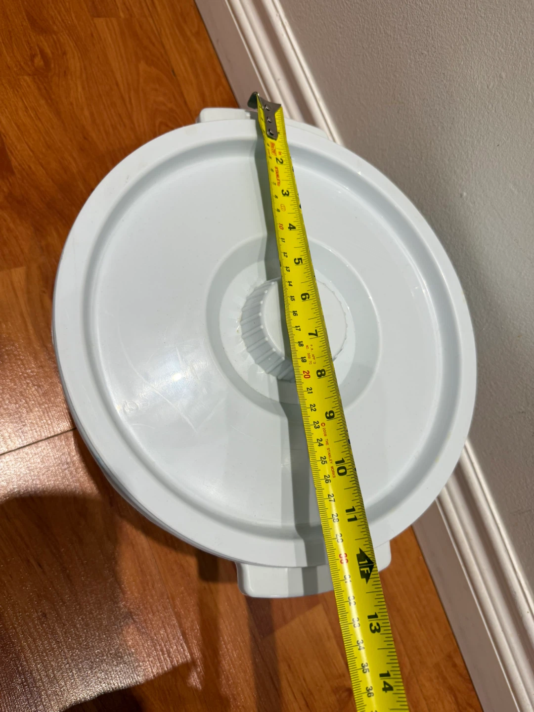 Pail with lid for commode seat - photo 5