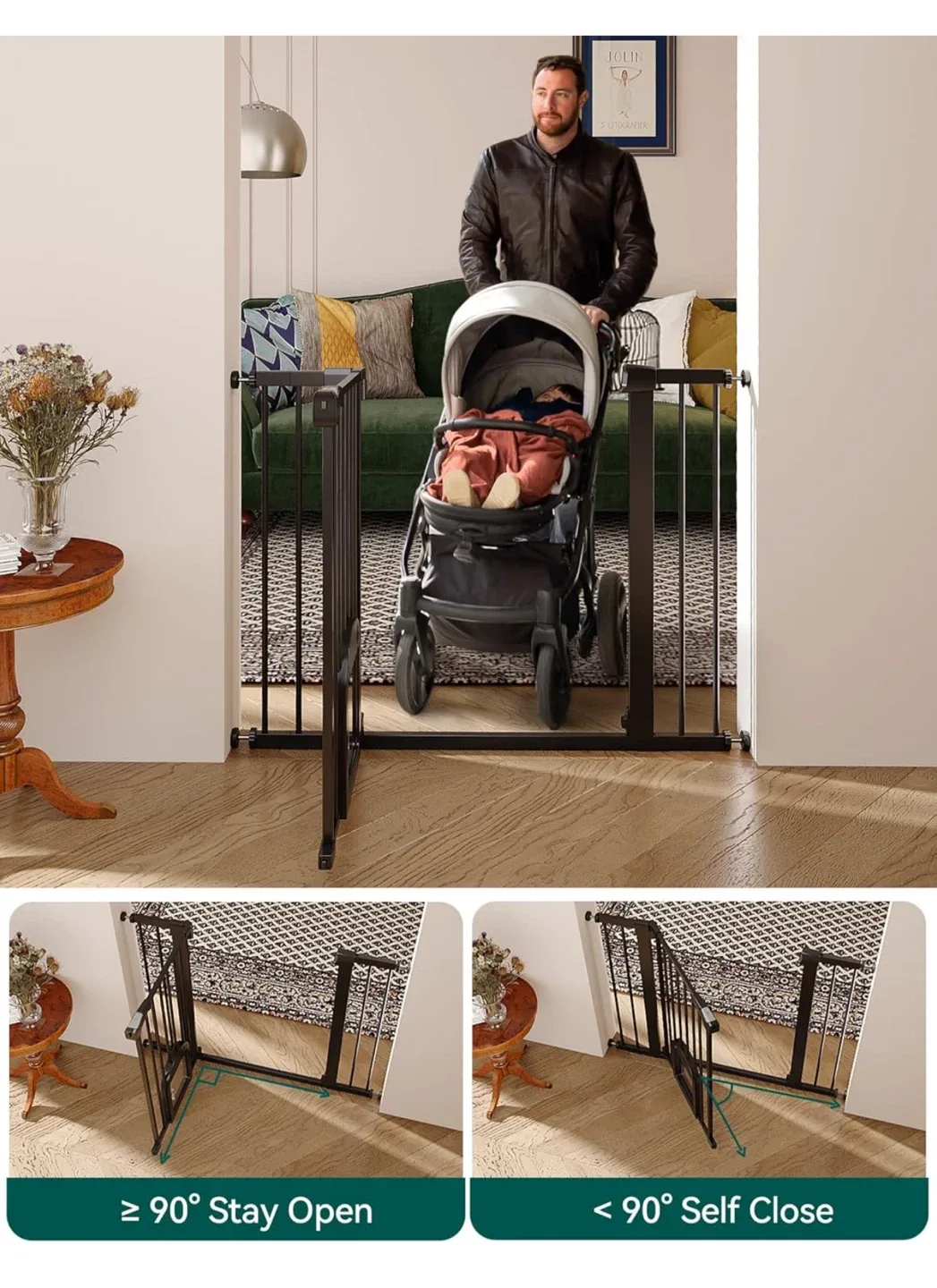 Babelio Pet & Baby Gate 29-48" image indicator(6)