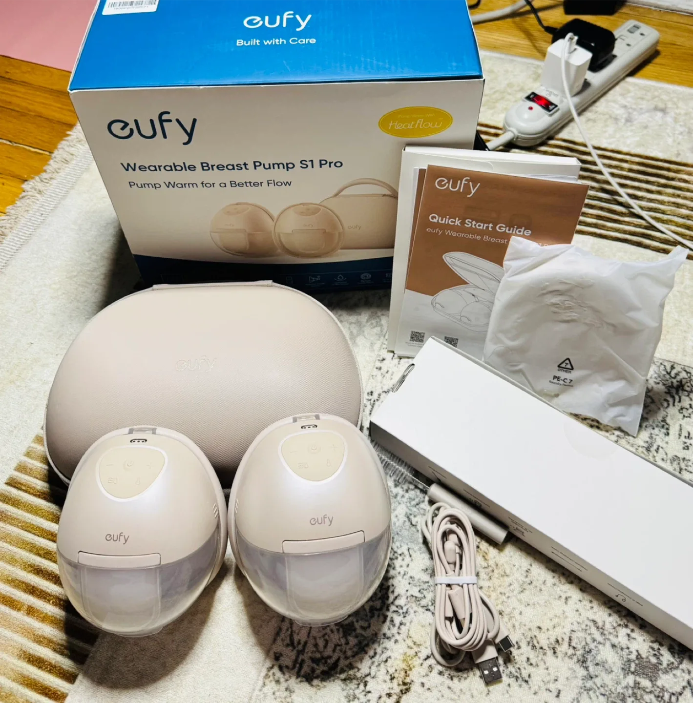 Eufy Wearable Breast Pump S1 Pro New! thumbnail