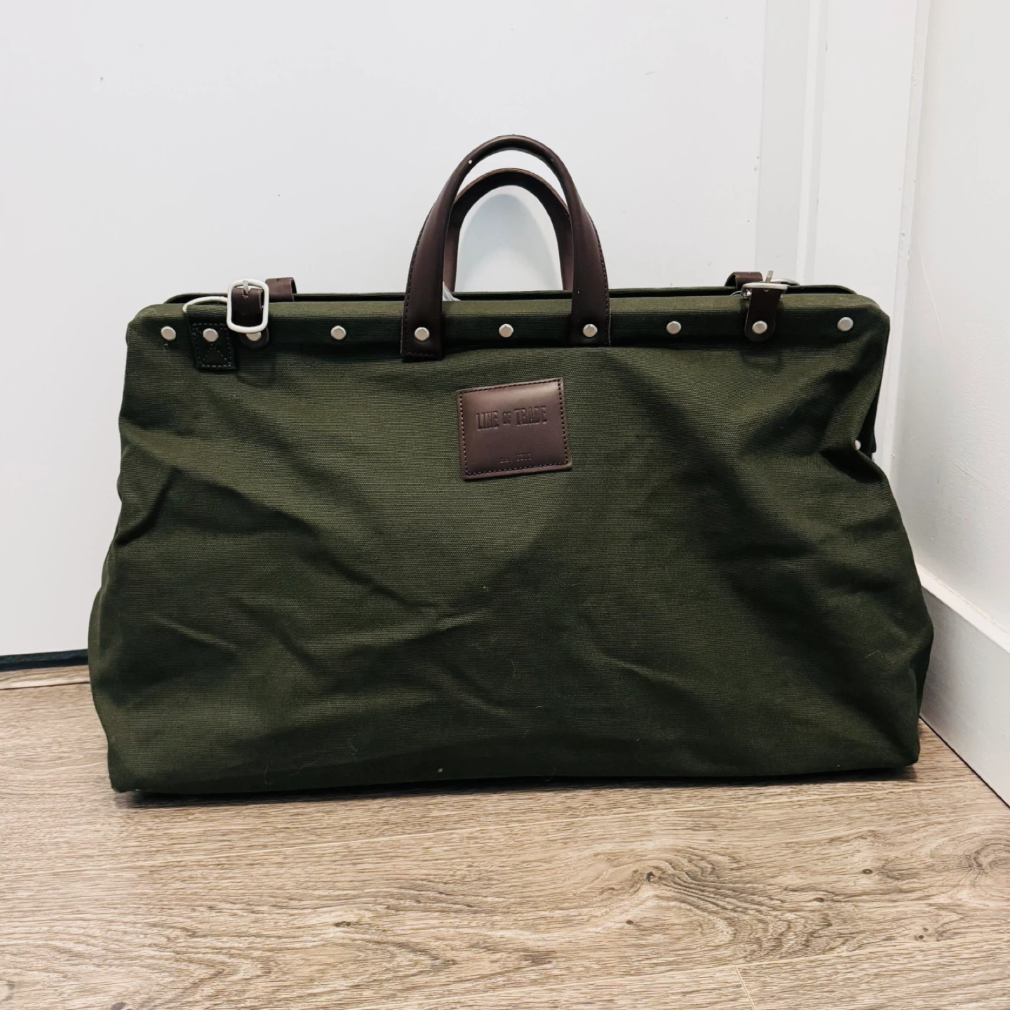 Line of Trade Weekender Bag - Olive Green 🥕