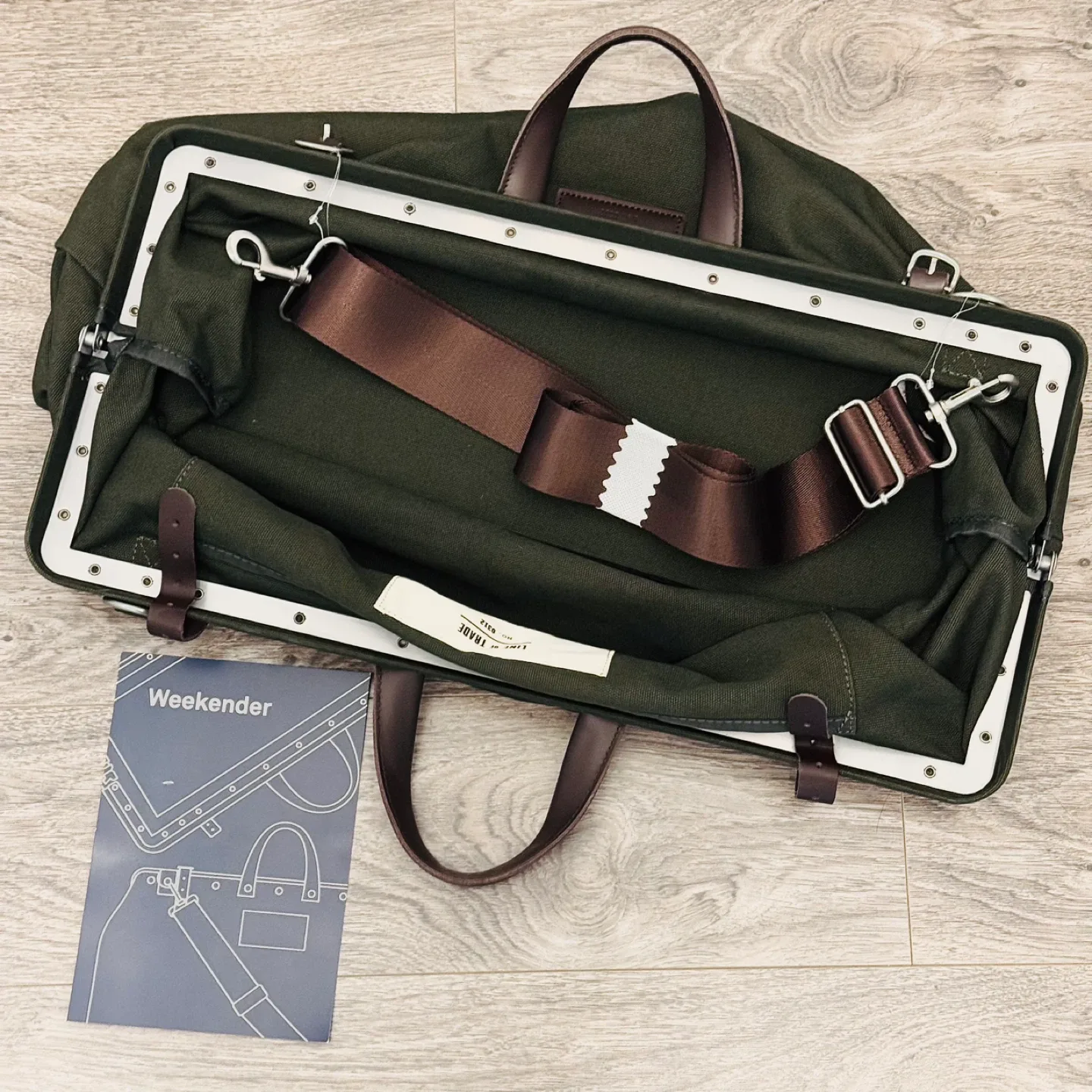 Line of Trade Weekender Bag - Olive Green 🥕 image indicator(2)