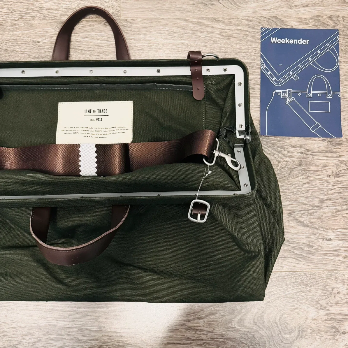 Line of Trade Weekender Bag - Olive Green 🥕 image indicator(3)