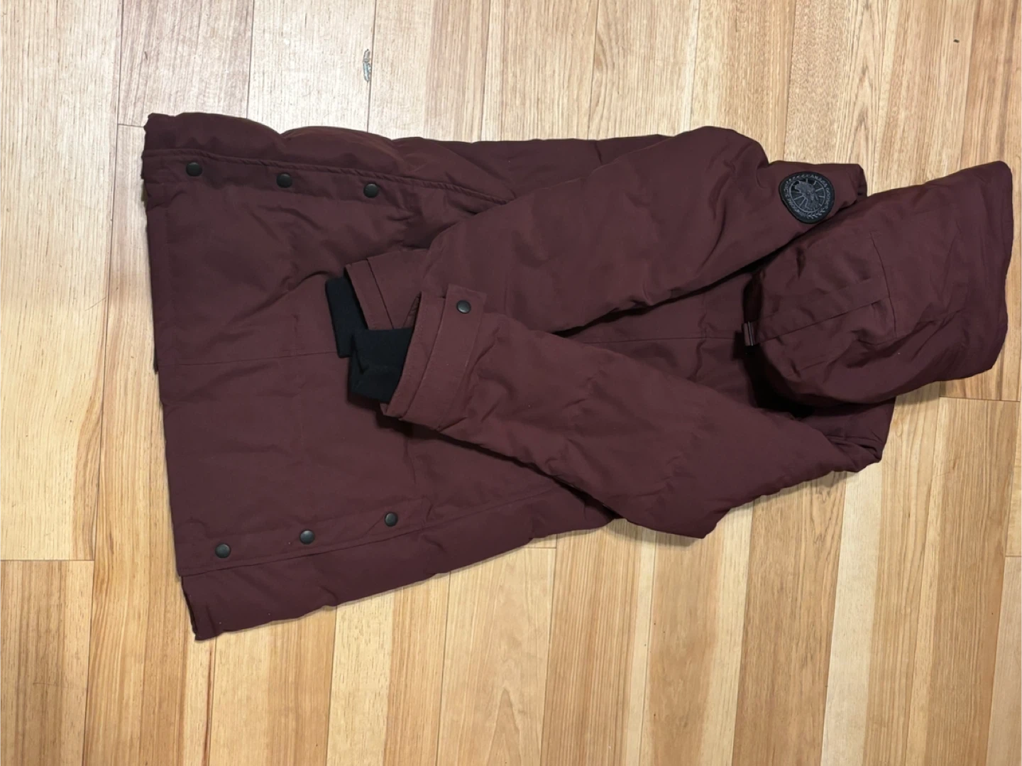 Canada Goose Shelburne Parka - Garnet Stone - Size S - photo 3