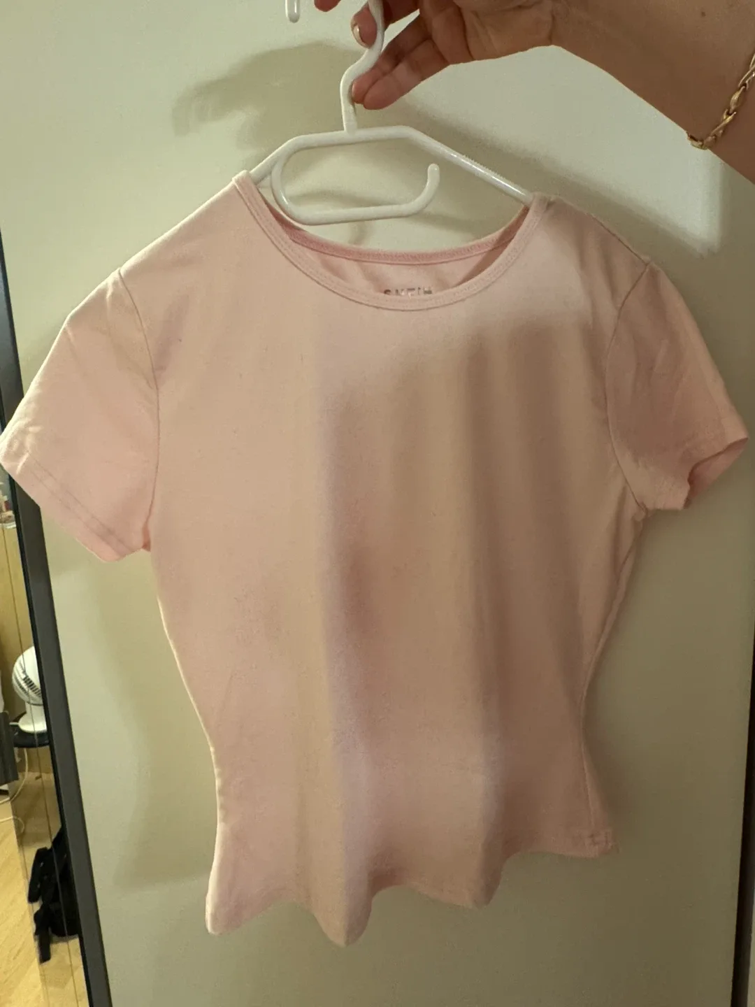 Pink Shein T-Shirt Size M thumbnail