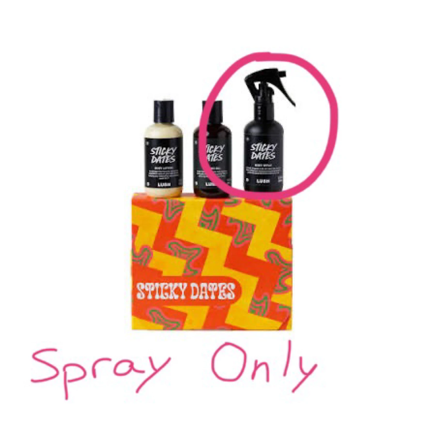 Lush Sticky Dates Body Spray 100ml - photo 3