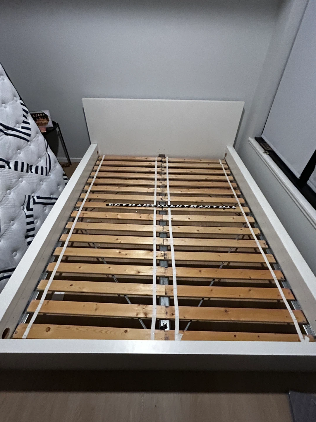 IKEA MALM queen size Bed Frame - White