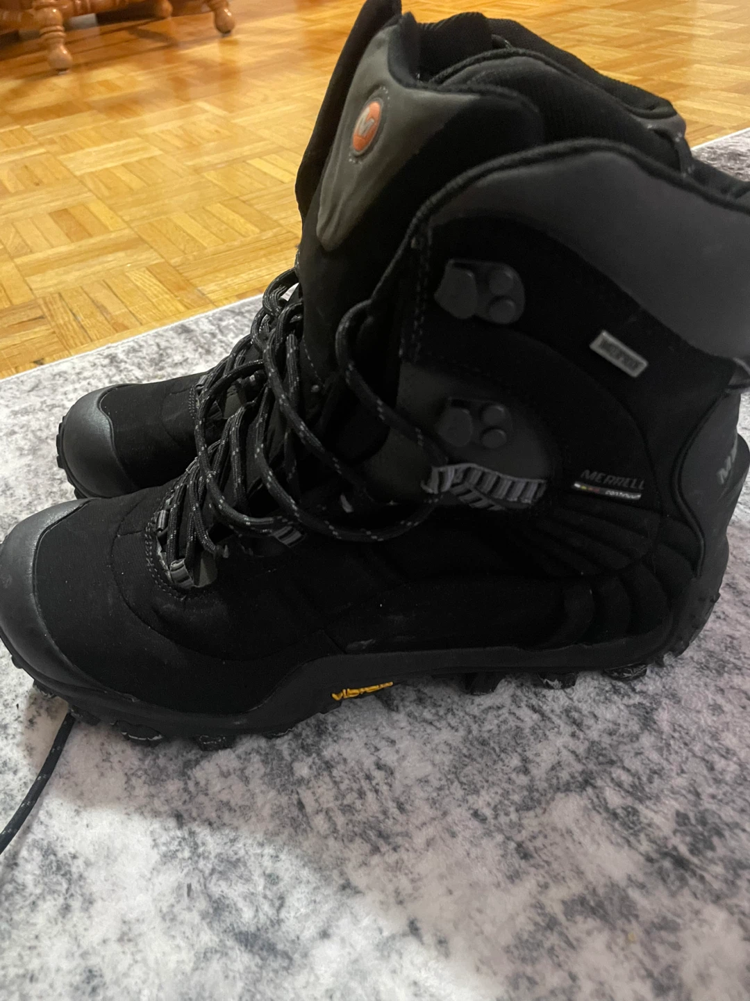 Merrell J87005 Black Winter Boots, Men's 9.5 - photo 4