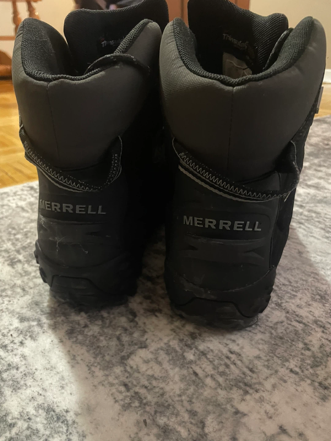 Merrell J87005 Black Winter Boots, Men's 9.5 - photo 5