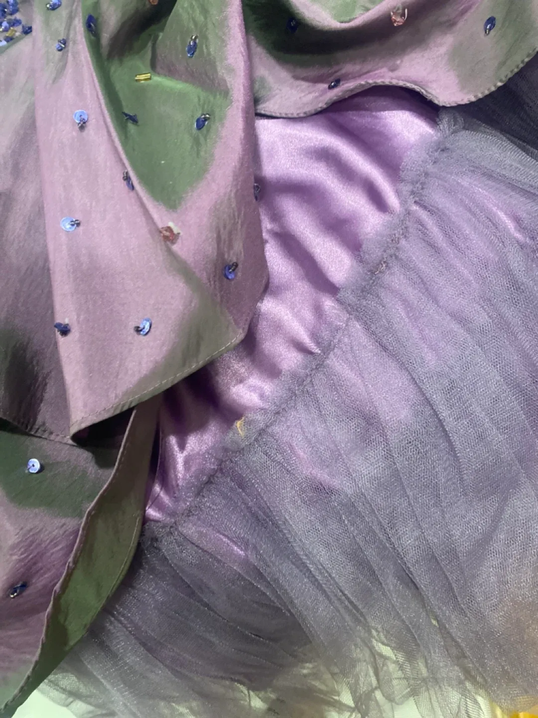 Moving!!! The part y EDIT!!!Purple Beaded Dress - Size 6 image indicator(3)