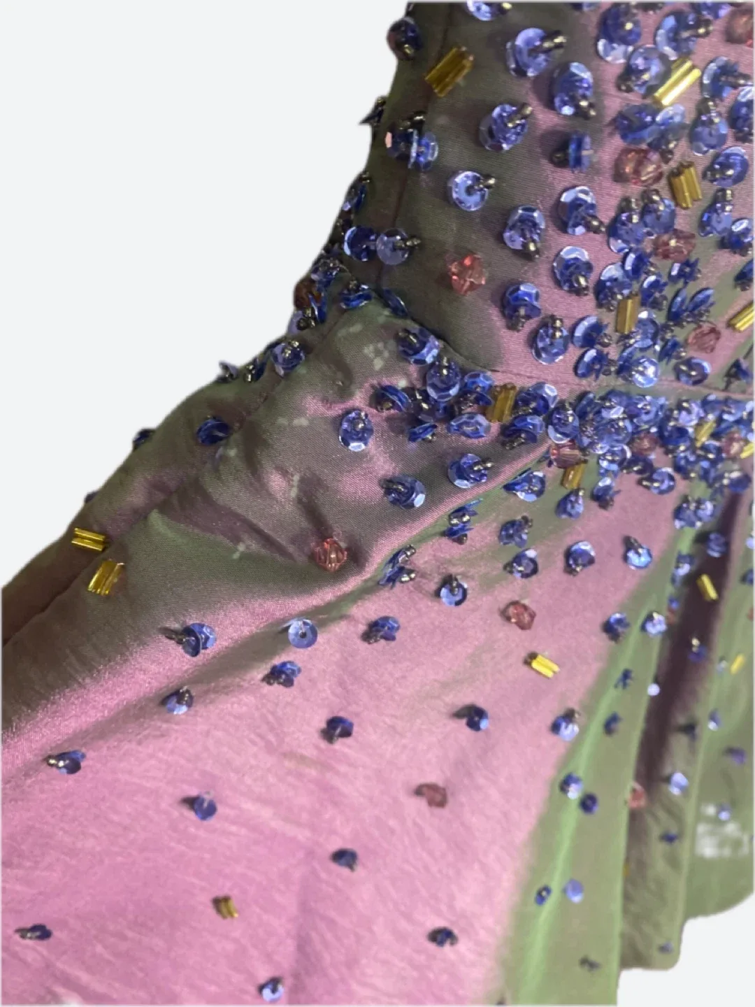 Moving!!! The part y EDIT!!!Purple Beaded Dress - Size 6 image indicator(6)