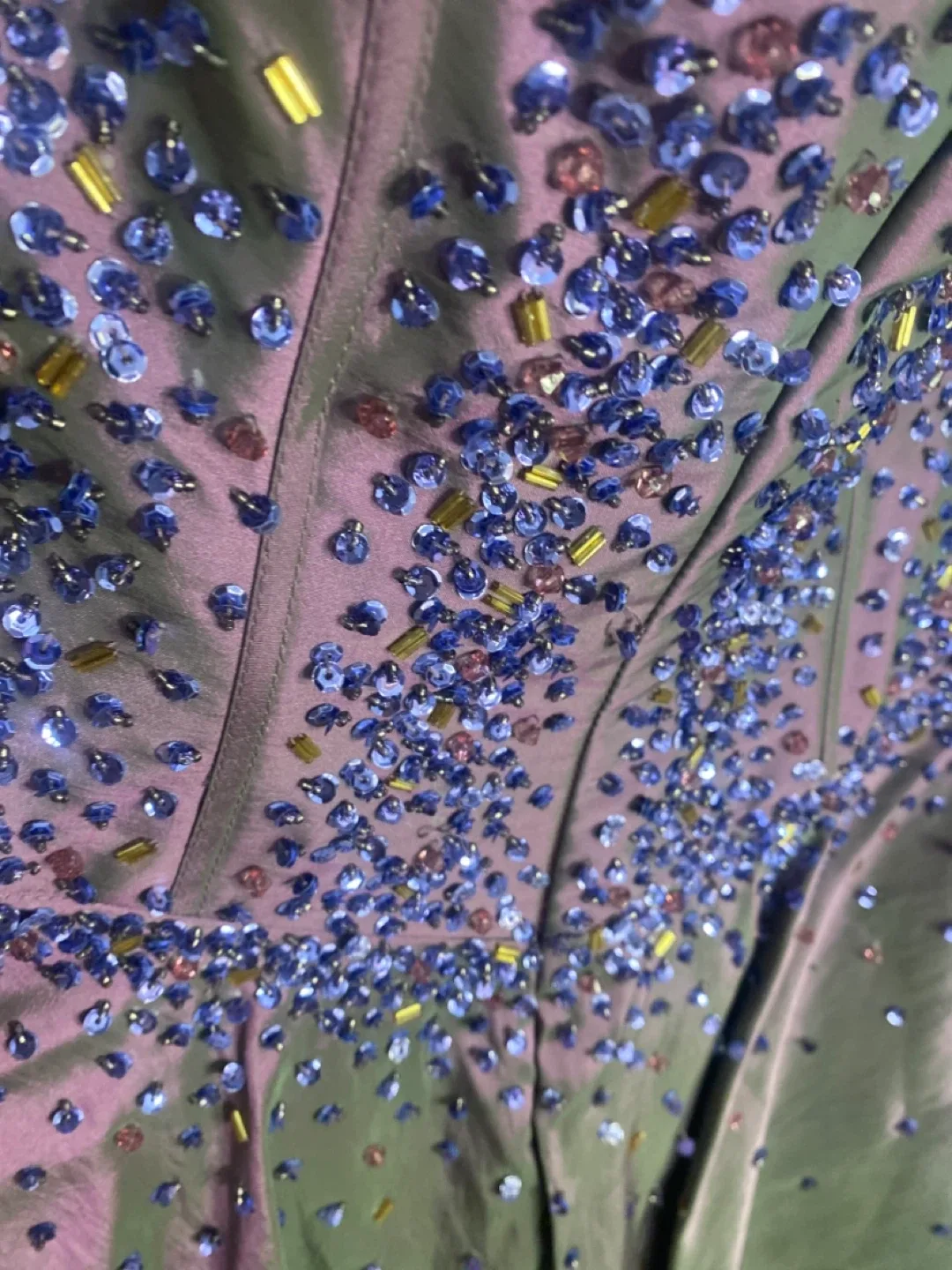 Moving!!! The part y EDIT!!!Purple Beaded Dress - Size 6 image indicator(7)