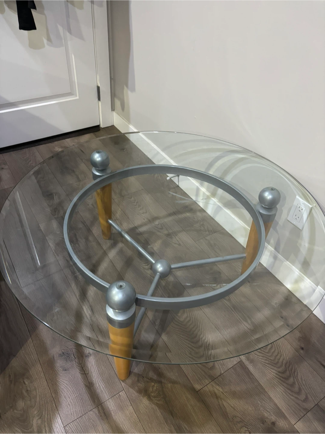 Glass Coffee Table - Round - photo 5