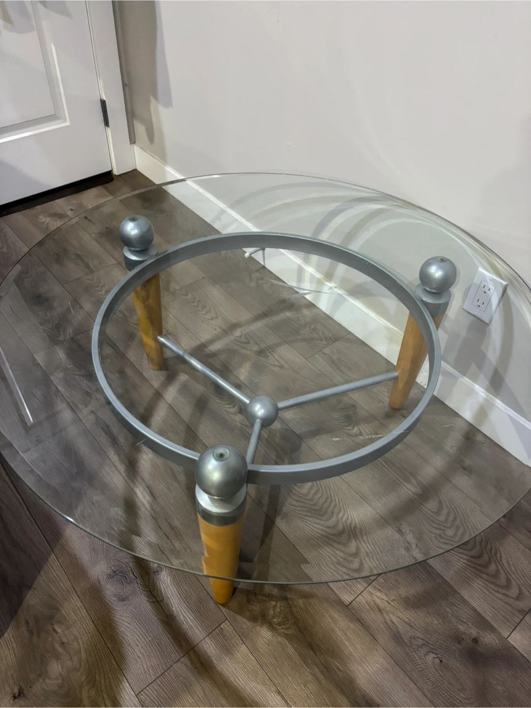 Glass Coffee Table - Round - photo 2