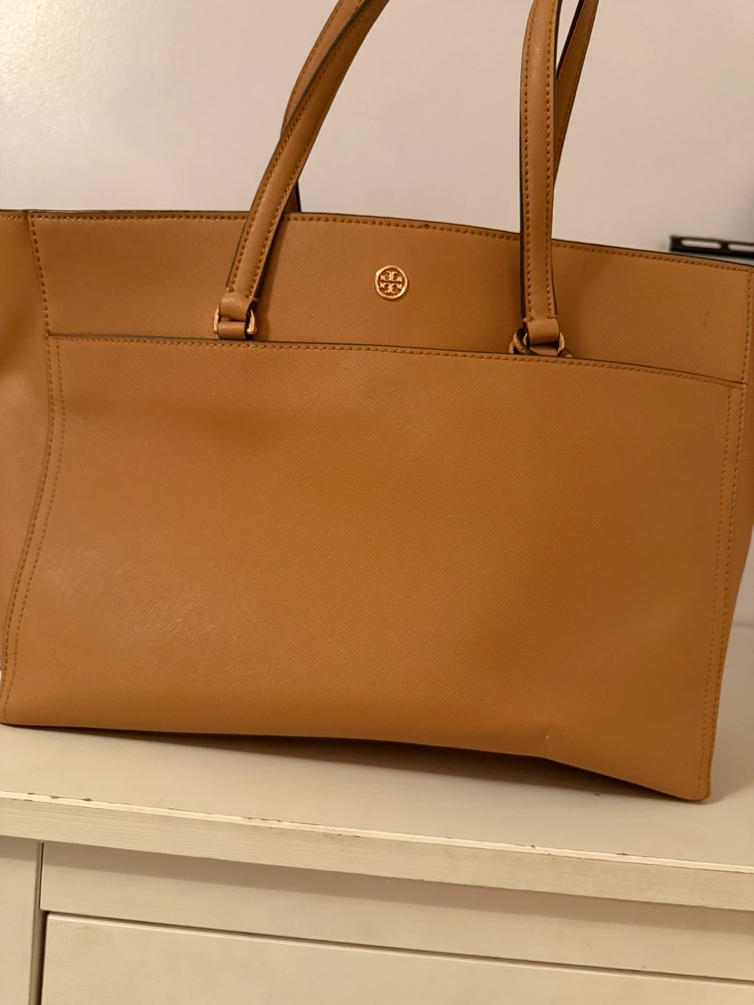 Tory Burch Tan Tote Bag(like new!)