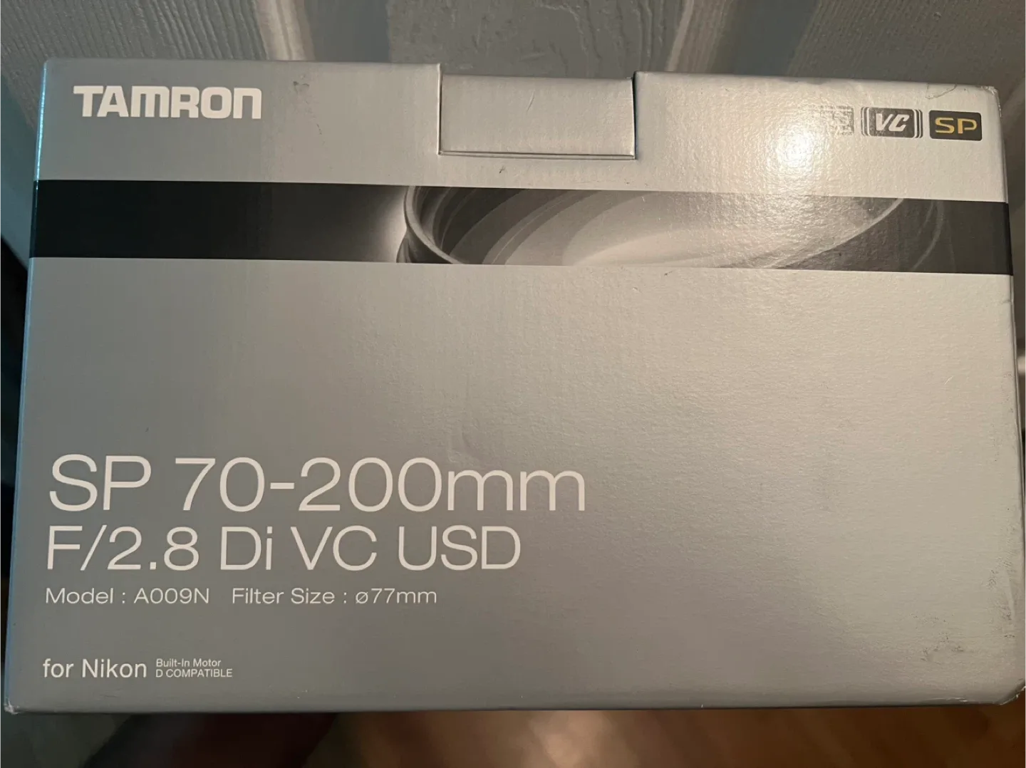 Tamron SP 70-200mm F/2.8 Di VC USD Lens for Nikon