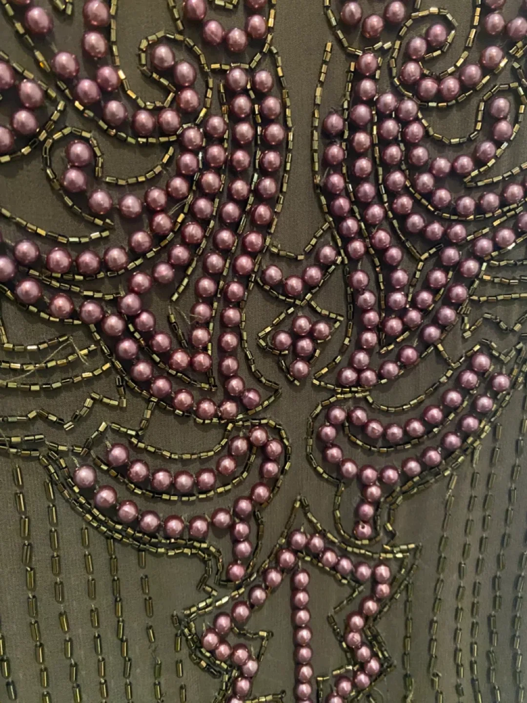 Moving!!! Party EDIT!!! Vintage Beaded Cocktail Dress 6/8 image indicator(4)