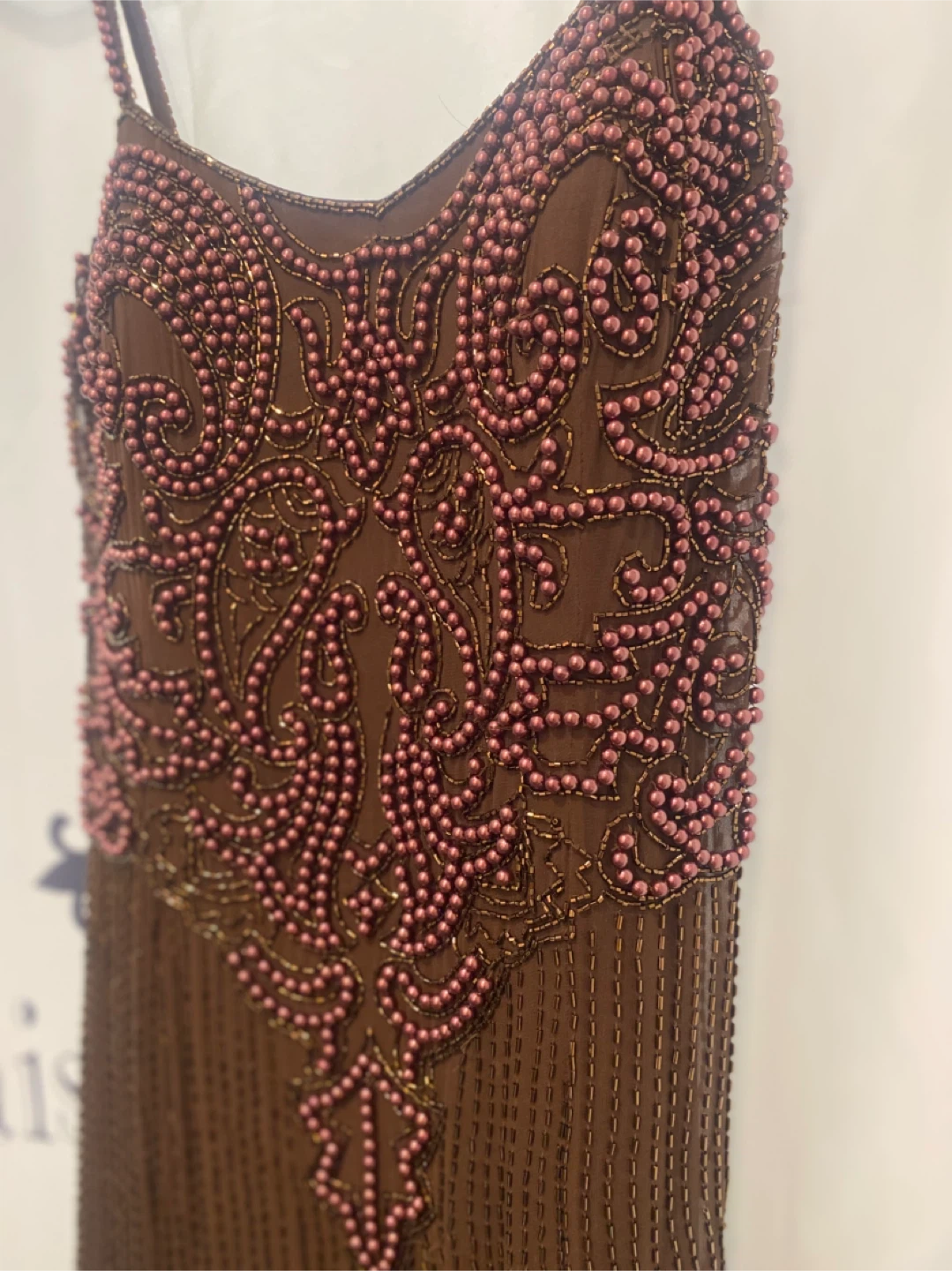 Moving!!! Party EDIT!!! Vintage Beaded Cocktail Dress 6/8 - photo 5